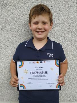 Aljaž Pecman, mednarodno priznanje